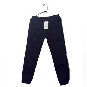 Jump Start Flex Comfort Jogger Pants XL 18–20 Black 4-Way Stretch Casual Lounge